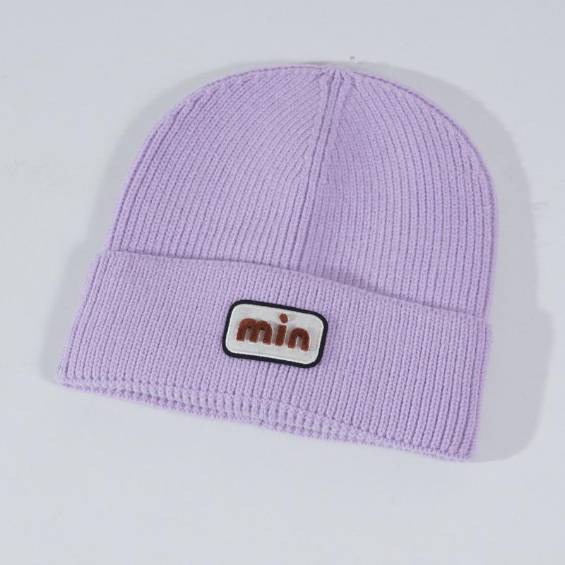 Hat for Women In Winter Warm Knitted Hat Korean Style Trendy Versatile Student Windproof Wool Hat Men