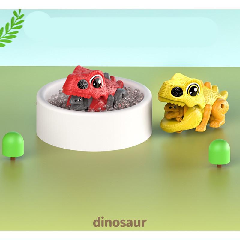 Inertial Dinosaur Car Launcher King Kong Parent-child Battle Boy Gift Plastic Animal Shape