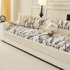 French Chenille Style Sofa Cushion Four Seasons Universal Sofa Towel Anti-Slip Durable L-Shaped Soft Couch Cover For Living Room