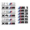 For BMW M E46 E90 E60 1Pcs Car Body Side Badge Body Rear Trunk Decor Stickers For BMW M E70 E71 G02 X1 X2 X3 X4 X5 E84 F26 E83 F25 E53 Accessories