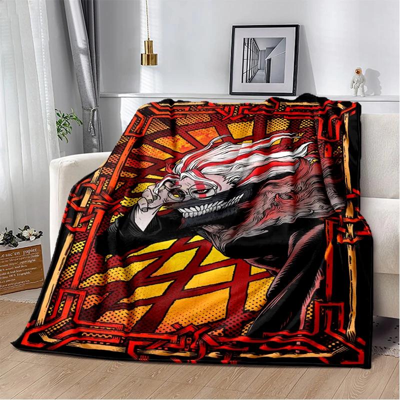 DAN DA DAN 29 Style Cartoon Anime Blanket,Soft Throw Blanket for Home Bedroom Bed Sofa Picnic Travel Office Cover Kid Gift HD