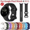 Cinturino Morbido in Silicone per Google Pixel Watch 4 3 45mm 41mm Braccialetto Sostituibile Ufficiale Originale per Google Pixel Watch 3/2 Band