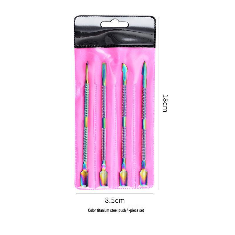 Double-Headed Stainless Steel Nail and Cuticle Pusher