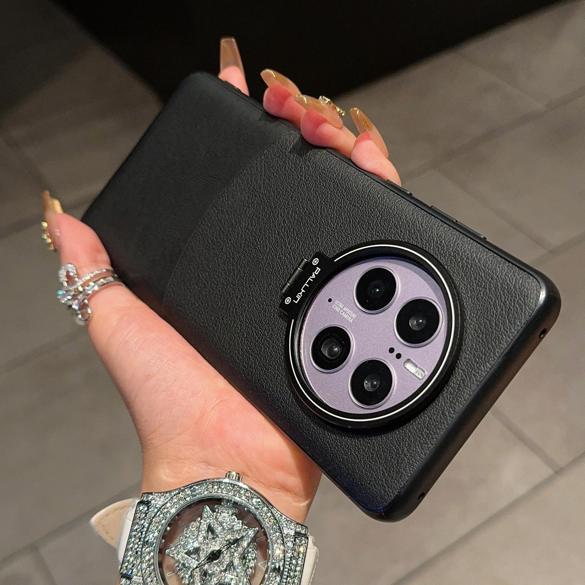

Mate60 Pro Kunlun Leather Phone Case - Fully Wrapped, Drop-Proof Huawei P70
