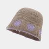 Hollow Floral Crochet Bucket Hat - Handmade Vacation Sun Hat Versatile & Artistic Design for Women Crochet Cap