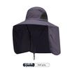 New Anti-UV Fisherman Hat Adjustable Wide Brim Bucket Hat 50+UPF Protection with Neck Protection Shawl Visor Cap Summer