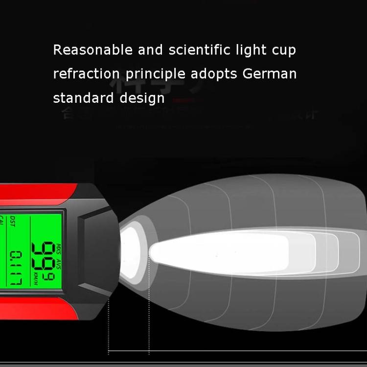 Front Light (With Fog Light) & Horn & Speedometer  Multifunctional Bicycle Mountain Bike Headlight