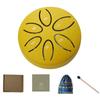 Ideastore Steel Rain Drum Focus 6 Tones with Storage Case Yellow
