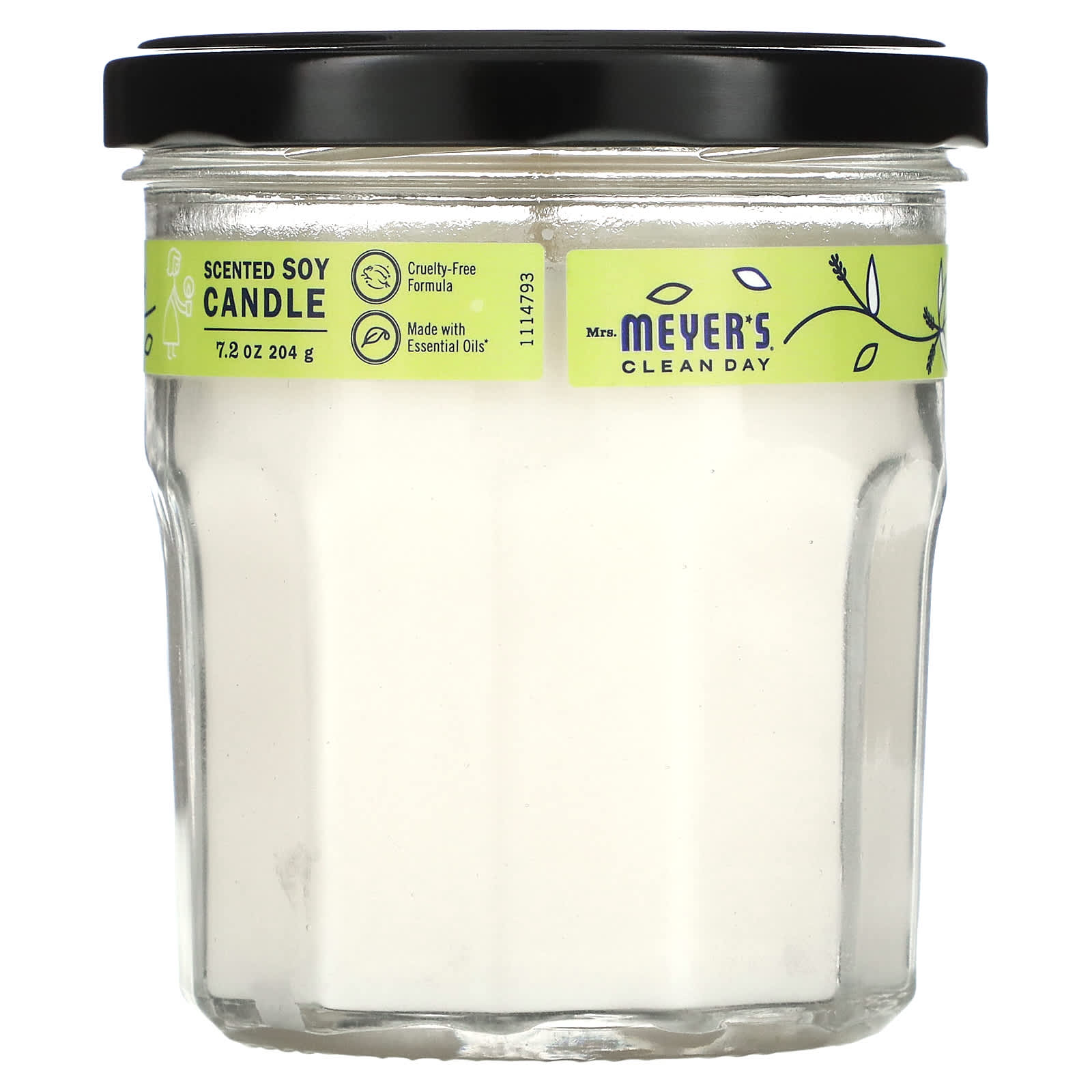 

Mrs. Meyers Clean Day, Scented Soy Candle, Lemon Verbena Scent, 204G(7.2Oz)