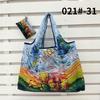 Eco-friendly Foldable Large Capacity Shoulder Tote for Groceries