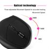 Vertical Mouse Wireless Rechargeable 2.4GHz Ergonomic Movement Speed 2400 6 Button Gaming & Office Mouse USB C Charging