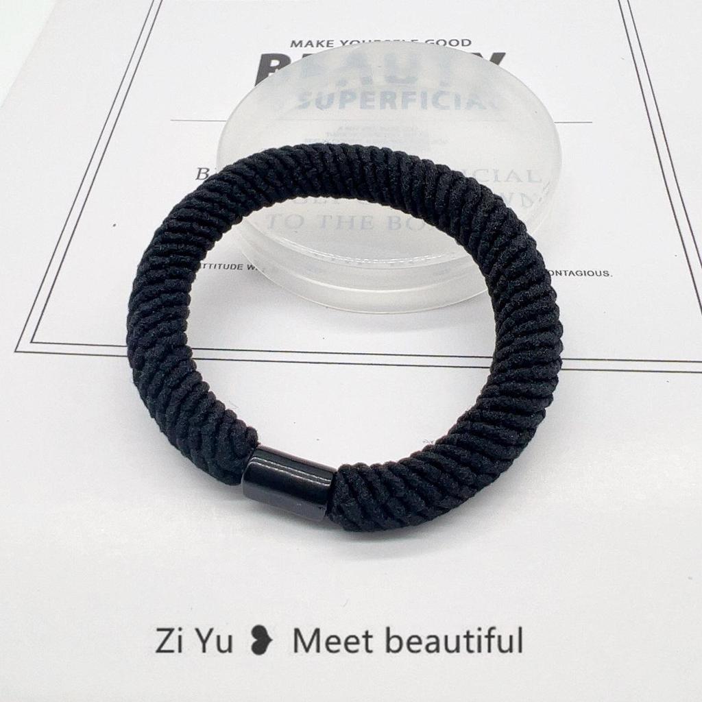 High-Elastic Rubber Hair Bands for Kids & Girls – Gentle, Quality Hair Accessories