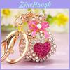 Sparkling Diamond Lucky Bag Car Keychain Wholesale Metal Keyring For Women