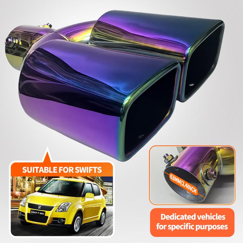 Kompatibelt ett-till-två avgasrör för modellerna Elysion, Vios, Levin, Jimny, Livina, M3, Nya Tiida och Sunny.