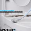 GOLFBRUSH Brosse de toilette Brosse de toilette Brosse WC Ensemble de toilette Silicone TPR