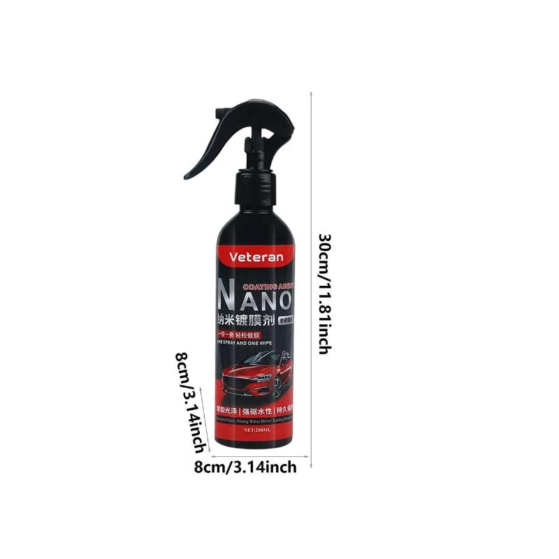 250/500ML Autolack Wachsen Beschichtung Flüssigkeit Nano Kristall Spray Windschutzscheibe Imprägnierung Verfügbarer Beschichtungsagent für das ganze Auto