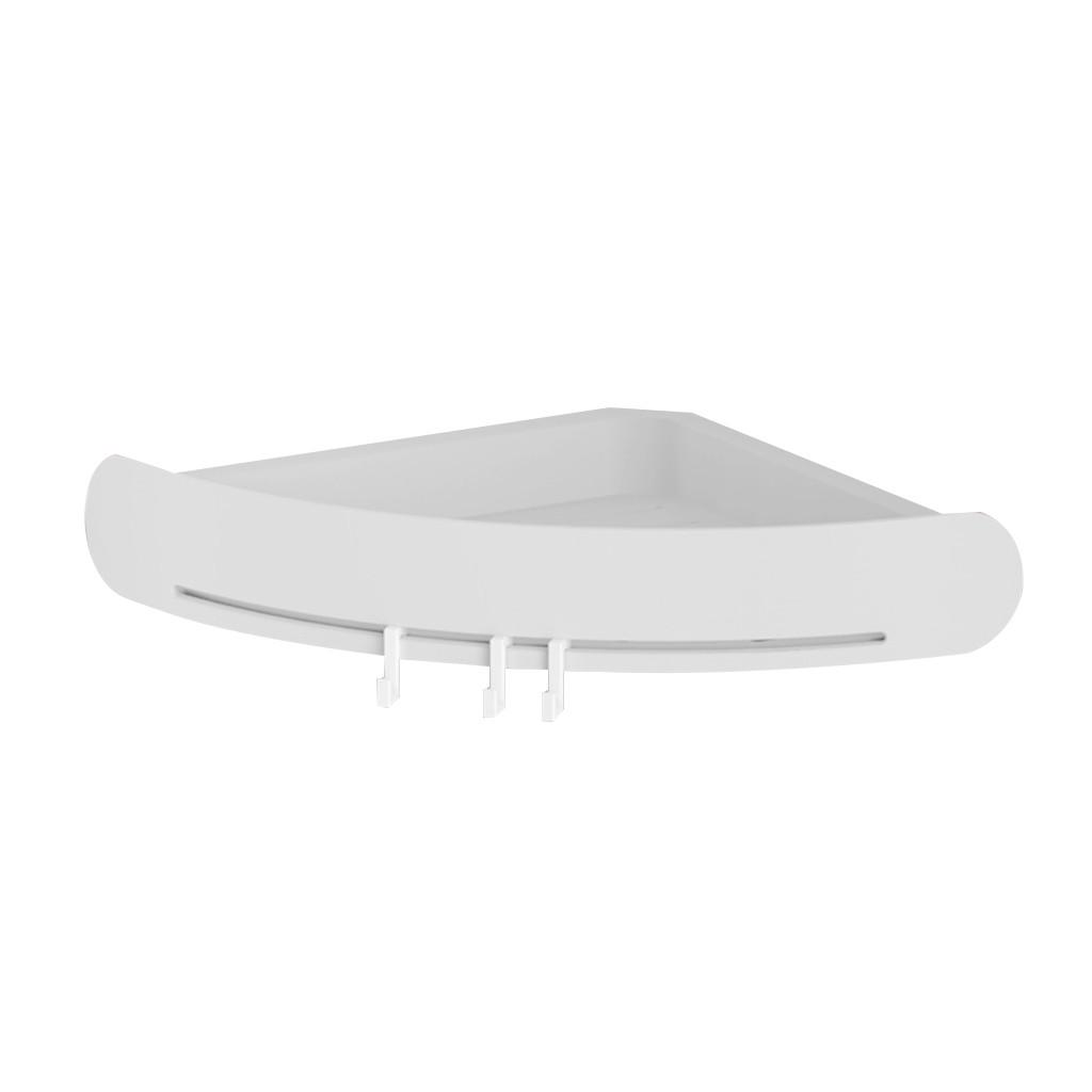 Bathroom Triangular Shower Shelf Corner Bath Storage Holder Rack