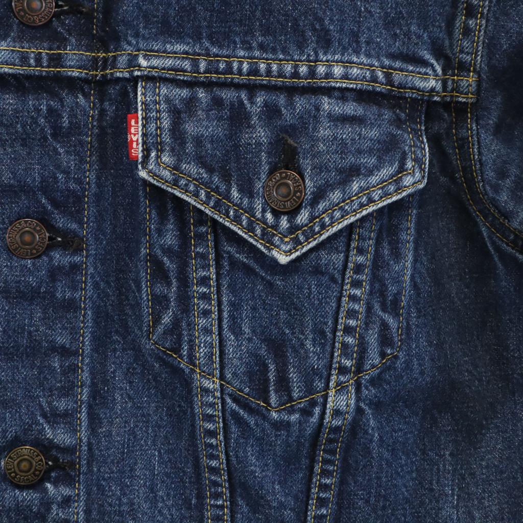 Levi's 90s Big E Old Replica 557 3RD Denim Jacket 40 Denim Jacket Trucker Men's Used