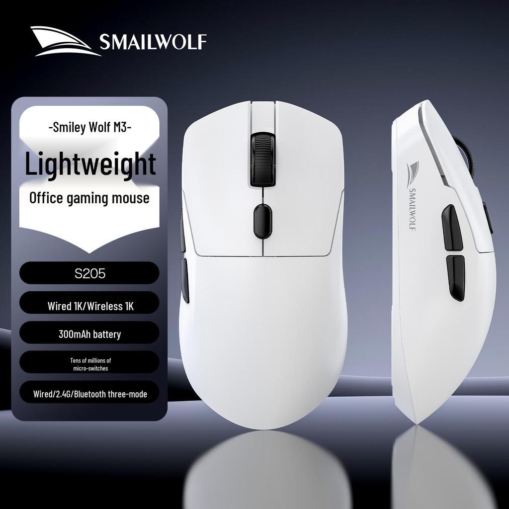SmaiLang M3 Rechargeable Multi-Mode Wireless Gaming Mouse for Computers & Laptops