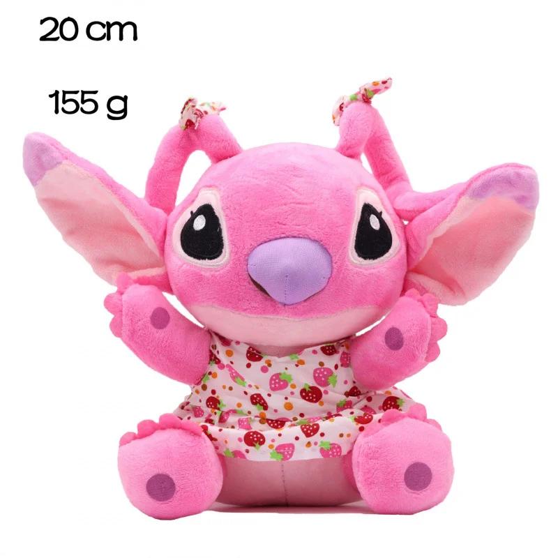

Affordable Anime Stitch Plush Doll Soft Cute Cartoon Embroidery Angel Toy Gift for Kids Birthday