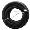 Black Braided Oil Fuel Fitting Hose AN4 AN6 AN8 AN10 AN12 Auto Fuel Hose Pipe