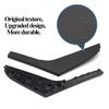 2-Doors Black Left and Right Interior Door Pull Handle Cover Panel Trim For VW Golf 6 GTI MK6 2009-2013 5K3868039A 5K3686040A
