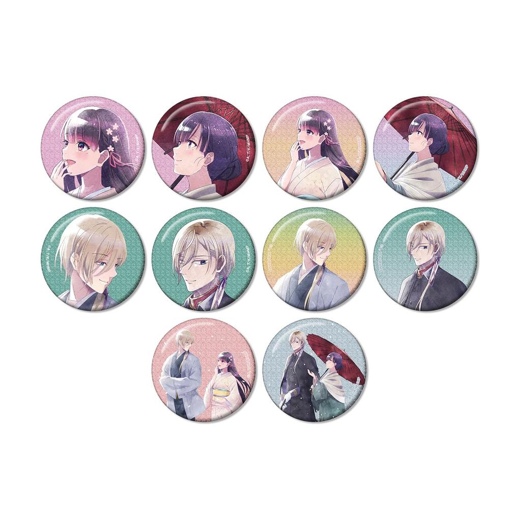 TV Anime "My Happy Marriage" Original Illustration of Ayumi Watercolor Ver. Trading Glitter Can Badge Box of 10