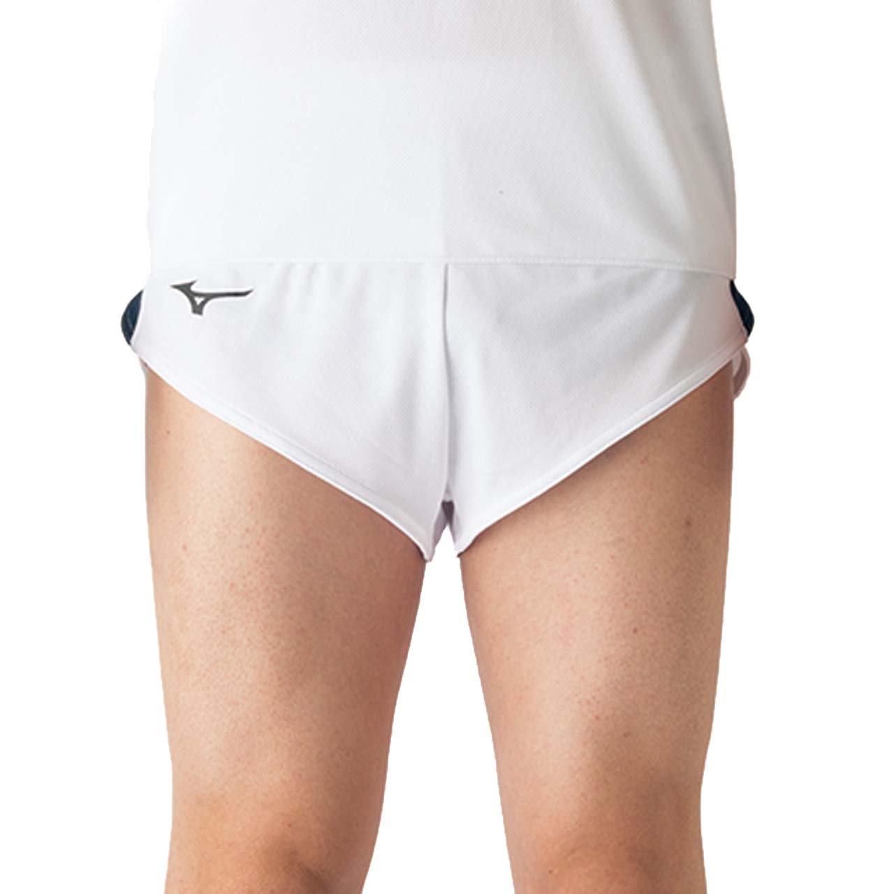 

Mizuno Track and Field Racing for Club Size M Men s Pants, Moisture-Wicking, Quick-Drying, Activities, U2MB7050, 71, White/Dress Navy,