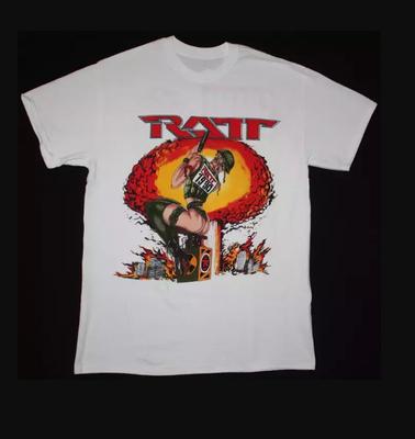 Maglietta Ratt Detonator Tour Cotone Unisex Taglie dalla S alla 4XL