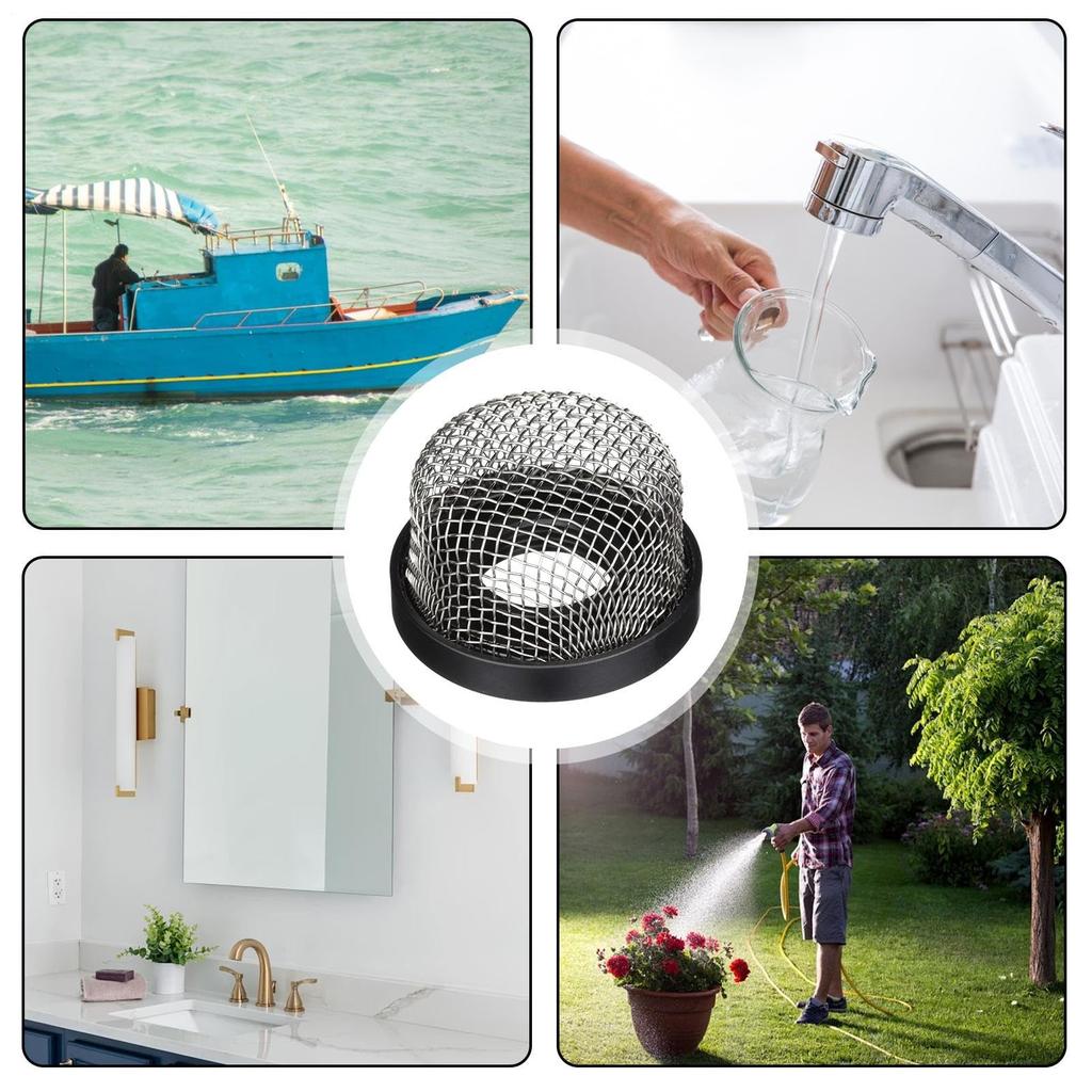 Kezvmhy Boat Pump Filter - Aerator Screen Strainer, Aerator Screen Strainer Mesh Filter