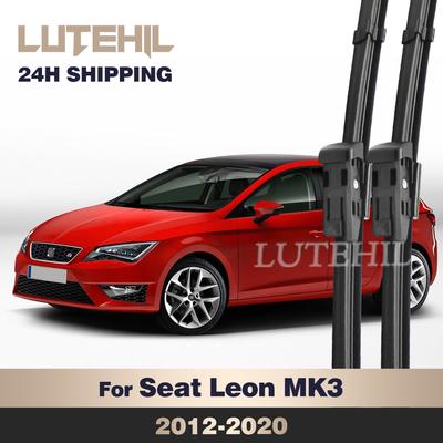 For Seat Leon MK3 5F 5F8 2012- 2013 2014 2015 2016 2017 2018 Wiper Front Wiper Blades Windshield Windscreen Window 26"+16"