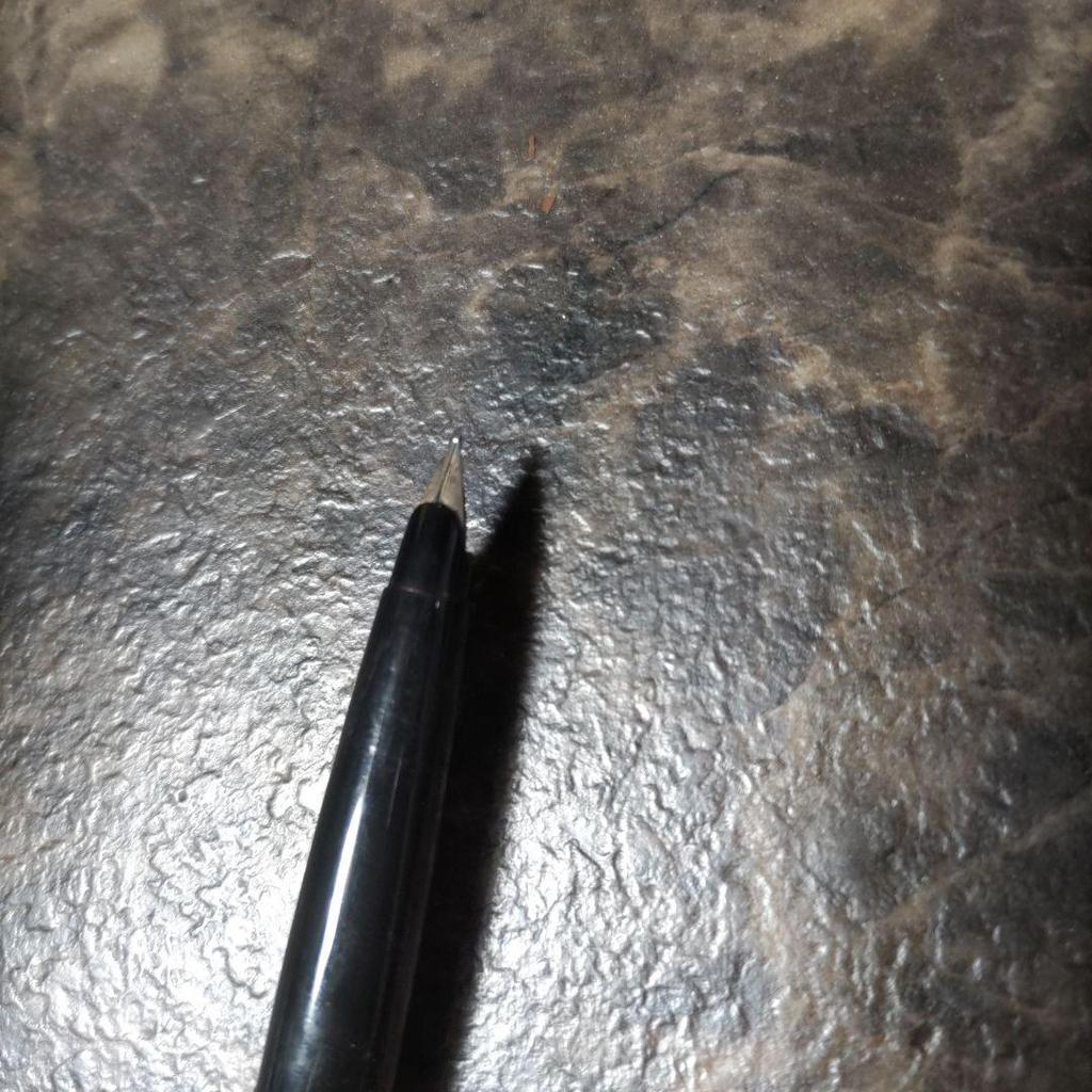 Used PARKER Fountain Pen Stainless Steel Barrel