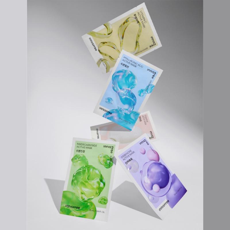 Innisfree Aktive Maske – Verbessern Sie die Haut sofort zu Hause, 5 Typen (6 Optionen)