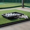 Vassoio da Pratica Golf Portatile con Fori di Drenaggio Palle Ausilio