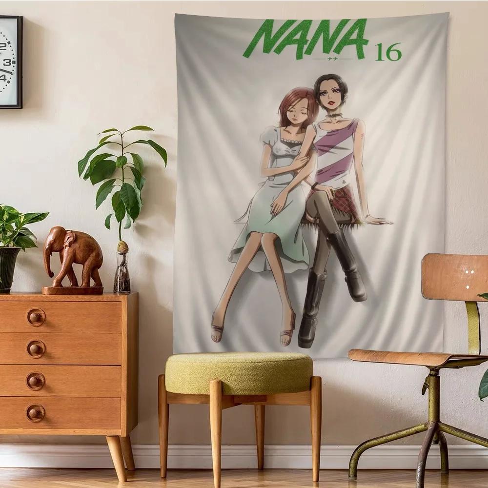 VIKAMA Vintage Animation Poster Style Decoration Cloth anime Girl Heart Bedroom Bedside Dormitory Wall Decoration