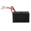   Digital Electromobile Voltage Meter Display Lithium Battery Gauge Voltmeter 12V-72V (Blue)