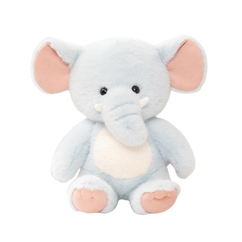 Ekorr og tegneserieelefant plysjleker med PP-bomullsfyll for barnegave