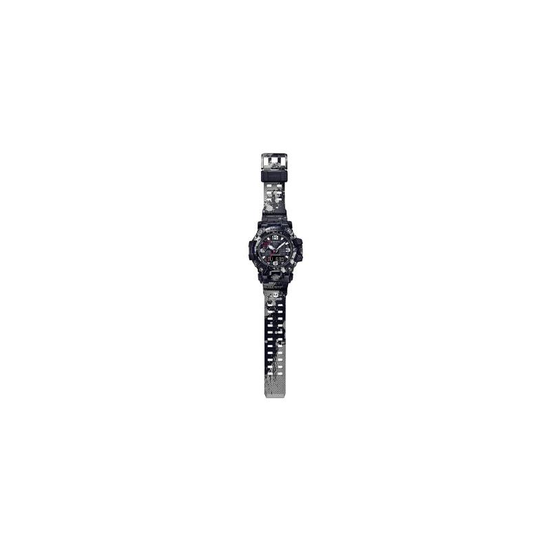 Casio G-SHOCK Series World Time Dustproof and Mudproof Structure Standard Radio Wave Receiver Solar Quartz Movement Resin Strap GWG-2000TLC-1AJR