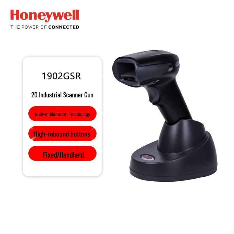 Honeywell 1902GSR Wireless 2D Industrial Barcode Scanner