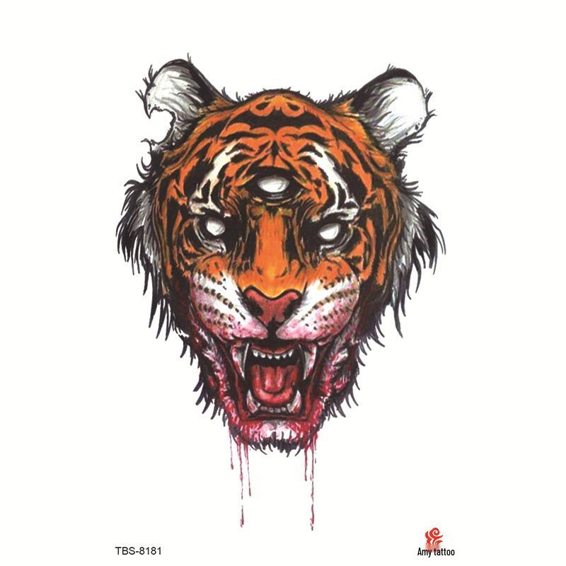 Wasserdichtes Ganzarm Totemsymbol Tattoo Aufkleber Set