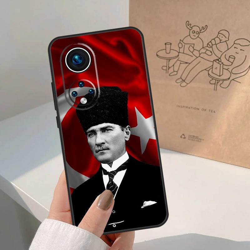Turkey Mustafa Kemal Ataturk For Honor Magic 7 Lite 5 6 8 Pro Case For Honor 400 200 90 70 50 X8c X8b X9a X9b X9c X9d Win