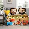 Bud Spencer Terence Hill Wirft Wirft Decke für Kindersofa Reise Wandern Picknick Beding Super Weiche Flanelldecke Geburtstagsgeschenk