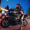 Motorcycle Helmet LED Light Strip Waterproof Bright Accessories (Purple)