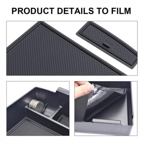 Center Console Armrest Storage Box Organizer Tray For Hyundai Tucson -2025