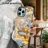 Telefoncover: 2D flad egnet til iPhone 18 17 16 15 14 13 Pro film beskyttelsescover, parstil, krystalrose, Jule- og Halloween-gave
