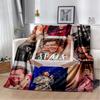 29 Style H-Harry Styles Singer Star Soft Flannel Blanket for Beds Bedroom Sofa Picnic,Throw Blanket for Leisure Nap Gift