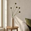 Artificial Dandelion Flowers 5 Heads Faux Plastic Dandelion Flower Branches for Home Decor