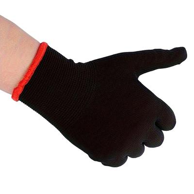 6 Pares Luvas de Trabalho de Jardim de Nylon Respirável Sem Revestimento de PU e Silicone Não Impermeáveis Duráveis para Escavação e Plantio