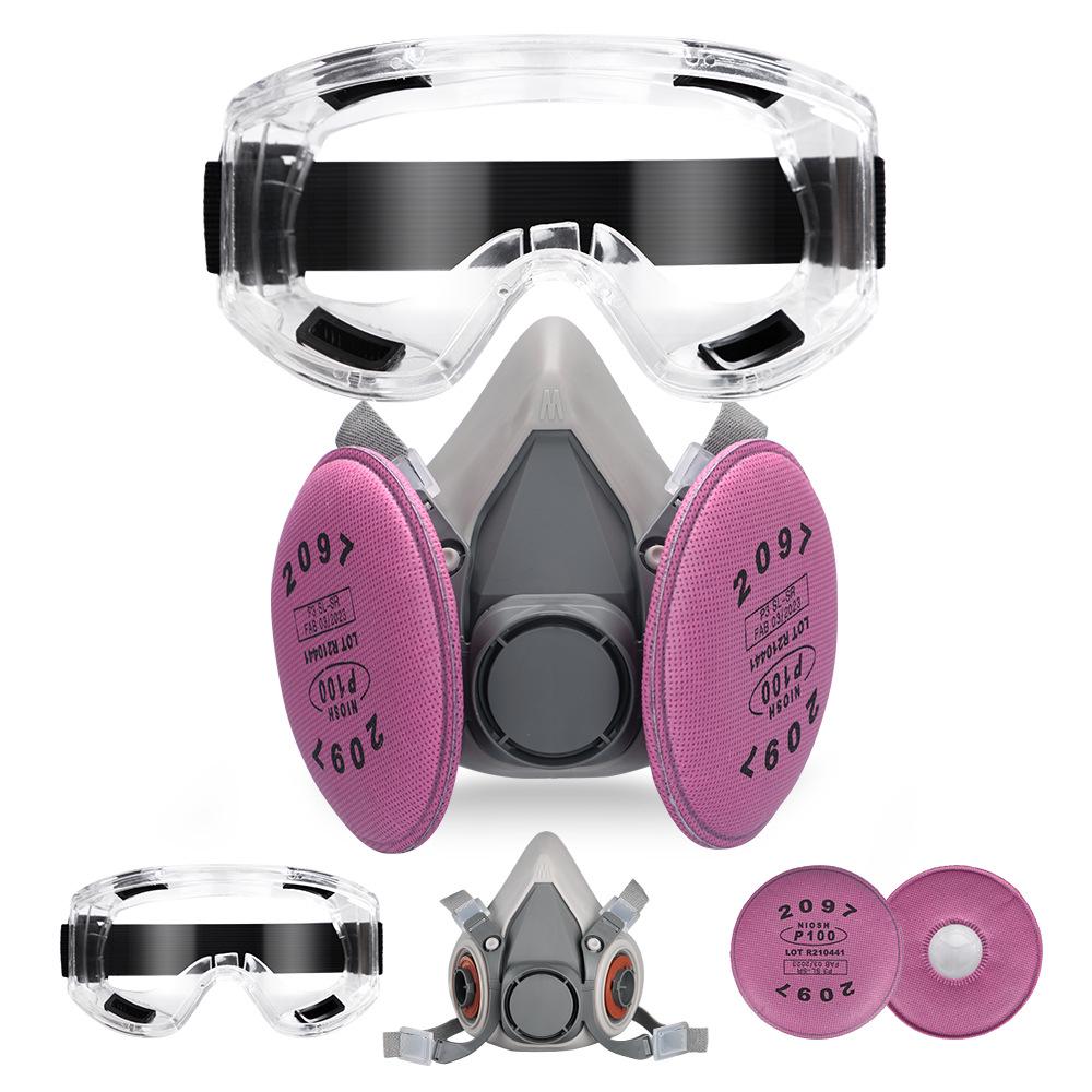 "6200 Protective Gas Mask for Spray Paint, Pesticides, Chemicals, and Formaldehyde"