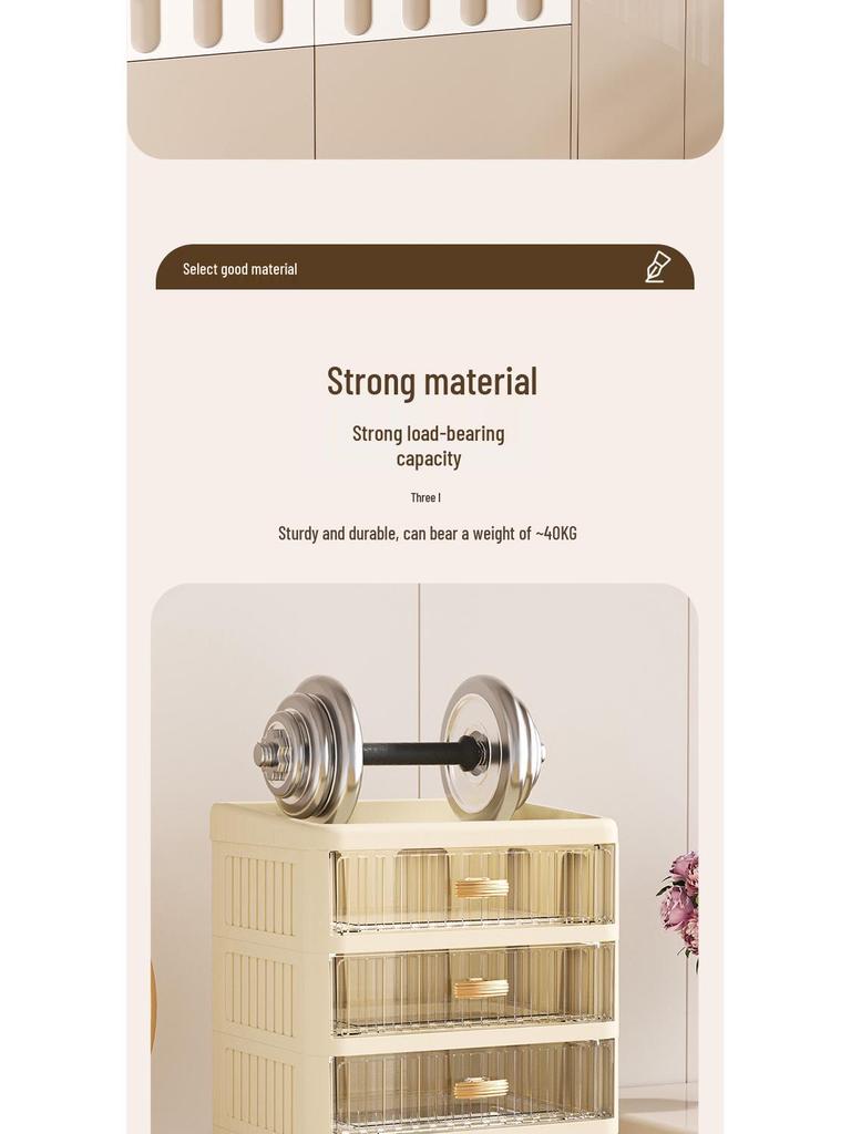 White Flat Lid Multilayer Cosmetic & Stationery Organizer - Dustproof Skincare & Lipstick Storage Box.